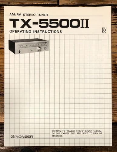 Pioneer 5500 mk2 ii - pioneer,